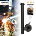 SAYONEYES Matte Black SUS304 Stainless Steel Toilet Paper Holder 2 Pack by Deal US