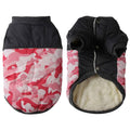Vecomfy Warm Dog Coat Small Waterproof Fleece Lined Puppy Jacket Pink Camo by Deal US