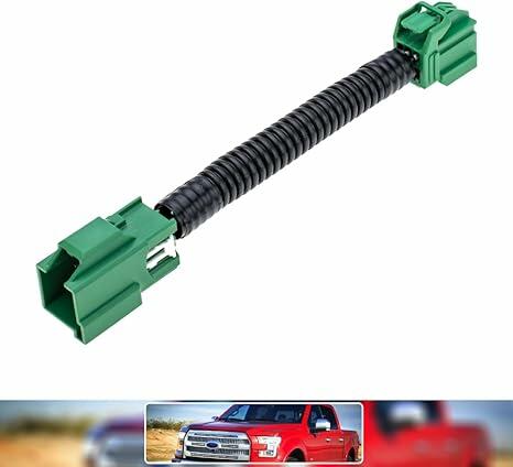 AUOSTMO LJQ Tow Mirror Spotlights Speed Override Module Harness Green by Deal US