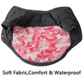 Vecomfy Warm Dog Coat Small Waterproof Fleece Lined Puppy Jacket Pink Camo by Deal US