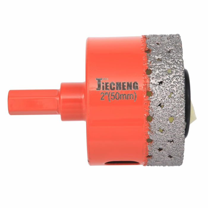 Diamond Core Drill Bit 2" Brazed Hole Saw for Tile Glass Porcelain Marble by Deal US