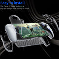 [Like New] HEYSTOP PS5 Controller Case Clear Grip Cover w/ Screen Protector & Caps by Deal US