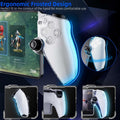 [Like New] HEYSTOP PS5 Controller Case Clear Grip Cover w/ Screen Protector & Caps by Deal US