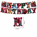 Descendants Party Supplies Birthday Decor Banner Cake & Cupcake Toppers by Deal US