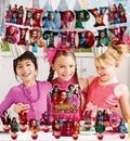 Descendants Party Supplies Birthday Decor Banner Cake & Cupcake Toppers by Deal US