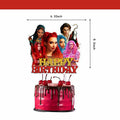 Descendants Party Supplies Birthday Decor Banner Cake & Cupcake Toppers by Deal US