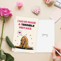 Detuca I'm Sorry Greeting Card Funny Apology Card for Her Him by Deal US