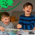 Laugh with Life Under The Sea Joke Puzzle 72pcs Ocean Life 24x36 Multi-Color by Deal US