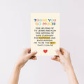 Detuca Best Teacher Thank You Card Gift from Students Funny Appreciation by Deal US