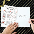 Detuca Birthday Card for Wife Fiancée Girlfriend Romantic Cute DTK-28 by Deal US