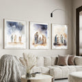 KERAXL Jesus Canvas Wall Art Christian Religious Decor 8x12in Set of 3 by Deal US
