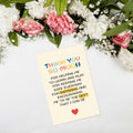 Detuca Best Teacher Thank You Card Gift from Students Funny Appreciation by Deal US