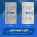CloudTen Emergency Blanket Bundle 10 Tear Resistant Mylar Blankets Whistle by Deal US