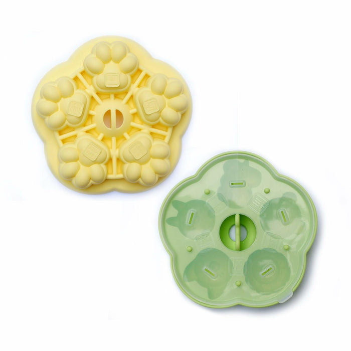Generic 2 Pack Silicone Baking Molds Yellow Paw Green Zoo Small DIY Tool by Deal US