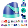 Ruzkq Replacement Lid for Owala Freesip Water Bottle Leakproof Dark Blue by Deal US