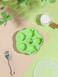 Generic 2 Pack Silicone Baking Molds Yellow Paw Green Zoo Small DIY Tool by Deal US