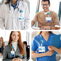 BEZTN Help is on The Way Dear Badge Reel Retractable ID Holder Nurse Gifts by Deal US
