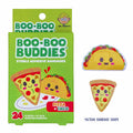 Boo Boo Buddies Kids Adhesive Bandages Pizza Taco 24 Count Sterile by Deal US