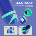 Ruzkq Replacement Lid for Owala Freesip Water Bottle Leakproof Dark Blue by Deal US