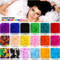 THARAHT Orange Chandelle Turkey Feather Boa 2 Yards 40g DIY Craft Party by Deal US