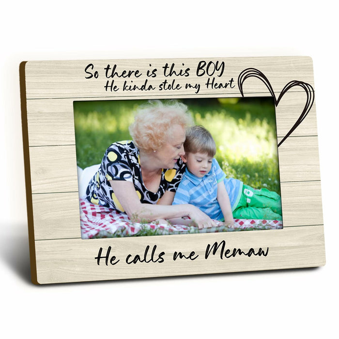 Foyoulame Uncle 4x6 Wooden Photo Frame Tabletop Memaw Color by Deal US