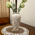 GlimVilo 2 Pack White Cotton Lace Doilies Place Mats Small2 Machine Wash by Deal US