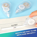 Jovanssen White Correction Tape 12-Pack 26.25ft Transparent Office School by Deal US