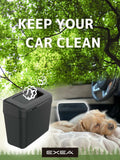 EXEA Car Trash Can Two-Way Open Door Pocket Easy Disposal GS-101 Japan by Deal US