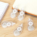 Jovanssen White Correction Tape 12-Pack 26.25ft Transparent Office School by Deal US