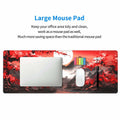 Gipvuqa Japanese Cherry Blossoms XL Gaming Mousepad 31.5x11.8 Inch by Deal US