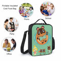 BAHELS 3PC Backpack Insulated Lunch Bag Pencil Case Youth Teens Wednes-1 by Deal US