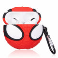 Jowhep AirPods Pro Case Silicone Cartoon Red Spider Cover by Deal US