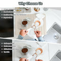 Li&Zhao Dish Drying Mat Foldable Heat Resistant Easy Clean Black by Deal US