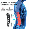 YAHA Back Brace Lower Back Support with Lumbar Pad 5 Stays Black Size XXL by Deal US