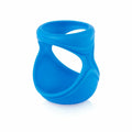 Joovy Boob Silicone Sleeve Blue Fits 5 Ounce Glass Baby Bottle by Deal US
