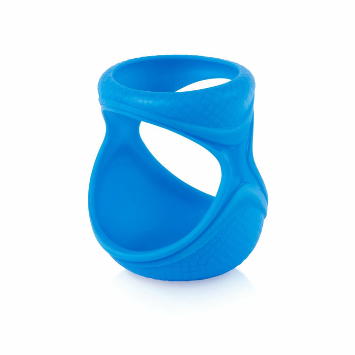 Joovy Boob Silicone Sleeve Blue Fits 5 Ounce Glass Baby Bottle by Deal US