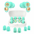 CLOZIAS Noise Cancelling Soft Foam Ear Plugs Green Hearing Protection by Deal US