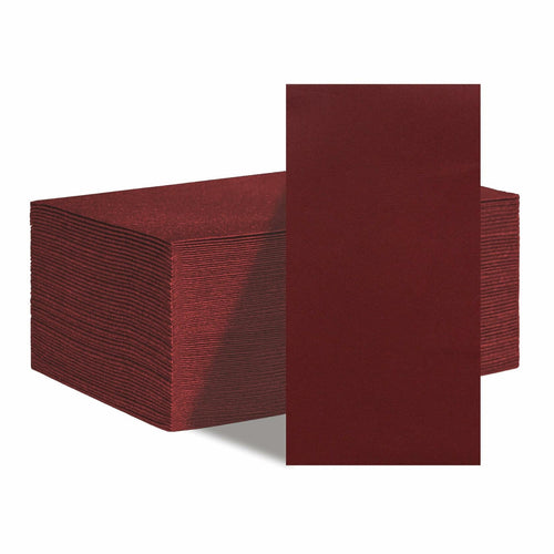 GUOYUANGLO Disposable Linen Feel Paper Napkins Green 12x17in 100 Pack by Deal US