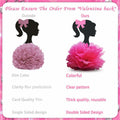 VeSidyHelo Party Centerpieces Girl Theme Glitter Pearls 3D Paper Flowers 4pcs by Deal US