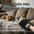 Yangmu 2pcs Electrostatic Pet Hair Remover Gloves for Cats & Dogs Reusable by Deal US
