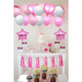 16pcs Girl Party Balloons Birthday Decorations Supplies Party Favors by Deal US