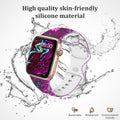 Acrbiutu Apple Watch Bands Silicone Sport Strap Starry Sky 38-45mm by Deal US