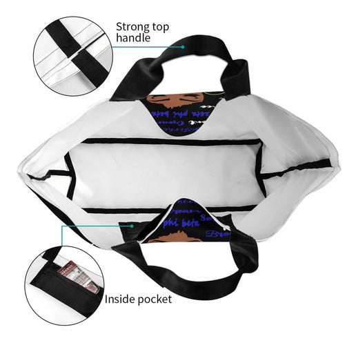 Generic Zeta 1920 Tote Bag Foldable Canvas Travel Shopping Storage Bag One Size by Deal US