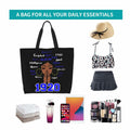 Generic Zeta 1920 Tote Bag Foldable Canvas Travel Shopping Storage Bag One Size by Deal US