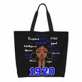 Generic Zeta 1920 Tote Bag Foldable Canvas Travel Shopping Storage Bag One Size by Deal US