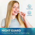 Stafenit Mouth Guard Teeth Protection Sports Clear EVA + 24 Cleaning Tablets by Deal US