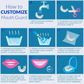 Stafenit Mouth Guard Teeth Protection Sports Clear EVA + 24 Cleaning Tablets by Deal US