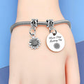 DlaeKua Silver Inspirational Bracelets for Women Motivational Quotes Gift by Deal US