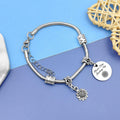 DlaeKua Silver Inspirational Bracelets for Women Motivational Quotes Gift by Deal US