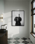 HomeArtPrint Dachshund Bathroom Wall Art Poster 8x10 inches Unframed by Deal US